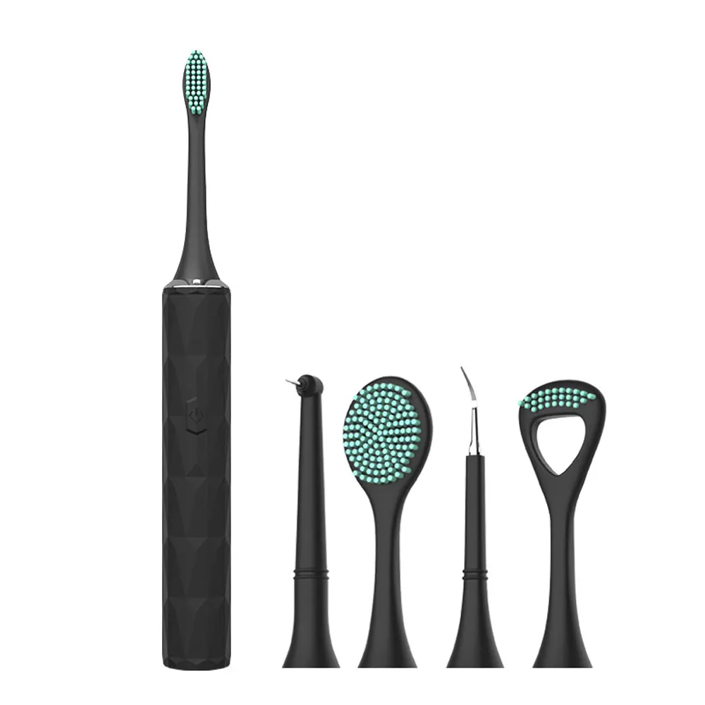 Ultradźwiękowy skaler dentystyczny kamień nazębny Cleaner domowy przyrząd kosmetyczny elektryczny zestaw szczoteczek do zębów