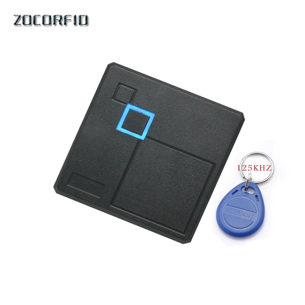 Ip65 Waterproof RFID Card Reader Wiegand 26 output Access Control Slave Reader Security 125KHZ 13.56MHZ EM ID Card Reader