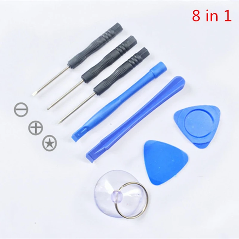 Kit de 21 herramientas de reparación para teléfonos móviles, espátula, herramienta de apertura, set de destornilladores para iPhone X 8 7 6S 6 Plus 11 Pro XS 3