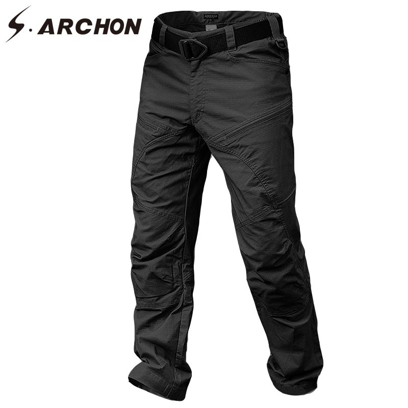 

IX8 City Hiking Waterproof Military Cargo Pants Men US Army Soldier SWAT Combat Pants Man Pocket Cotton Windproof Tactical Pants