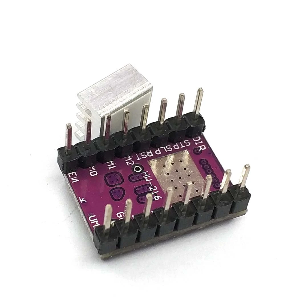 StepStick DRV8825 للطابعة ثلاثية الأبعاد ، محرك متدرج ، مع حامل بالوعة الحرارة ، Reprap ، 4 طبقات PCB RAMPS ، يستبدل برنامج تشغيل A4988