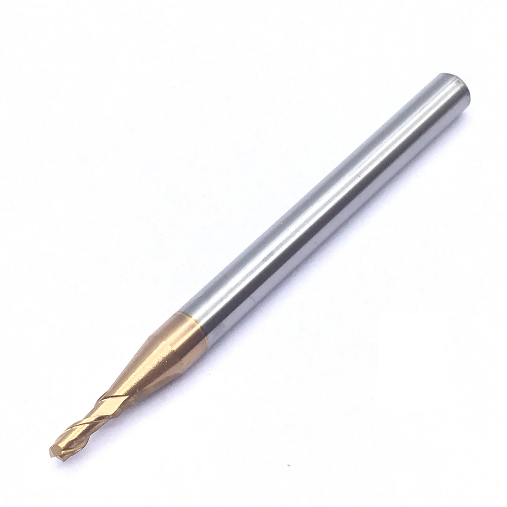 1PCS HRC60 2F 2.0XD4X50L Schaftfräser Legierung Wolfram Stahl Fräser CNC Bearbeitungs Fräsen Maschine Werkzeuge Für Stahl Holzbearbeitung