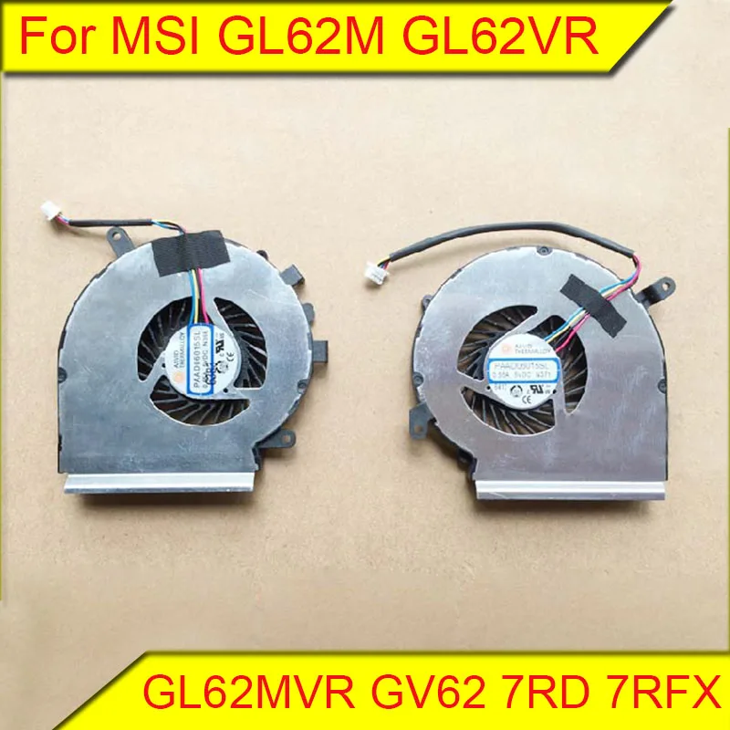 

For MSI GL62M fan GL62VR GL62MVR GV62 7RD 7RFX notebook cooling fan