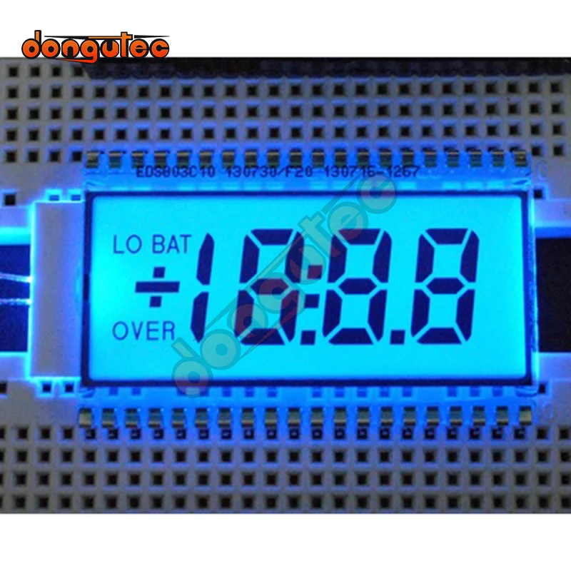 40PIN TN Positive 3-1/2 Digits Segment LCD Panel 5V
