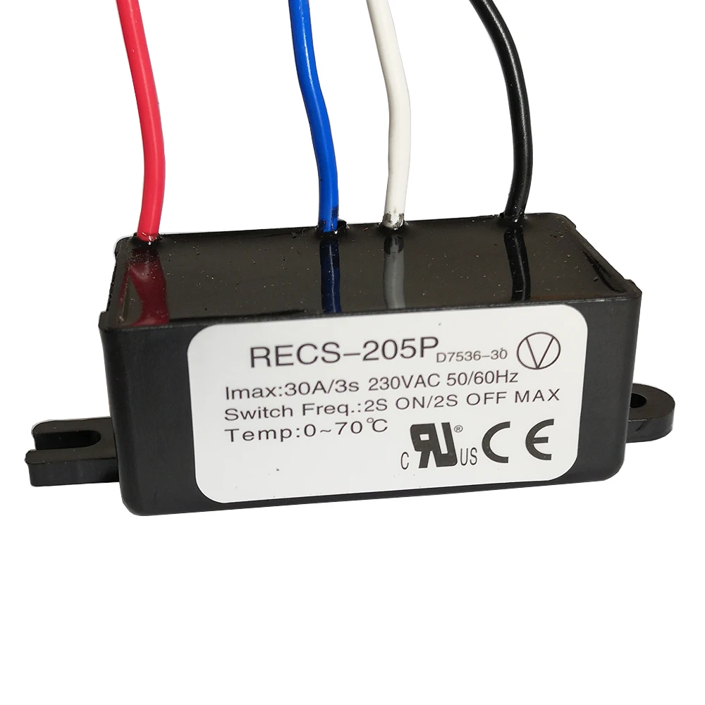 RECS Avviamento condensatore motore pompa olio interruttore centrifugo elettronico intelligente per interruttore centrifugo compressore d'aria