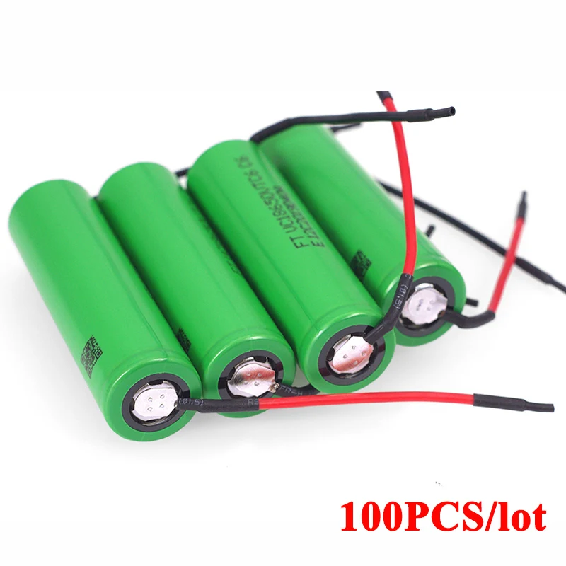 VariCore VTC6 3.7V 3000mAh 18650 Li-ion Battery 20A Discharge VC18650VTC6 Tools e-cigarette batteries+DIY Cable