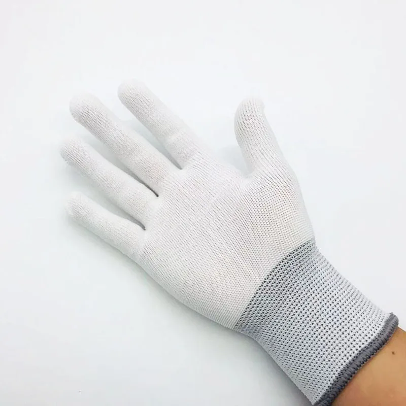 10 pares de guantes de vinilo antiestáticos para coche, película de ventana, tinte, pegatinas de fibra de carbono, envoltura, herramientas de instalación