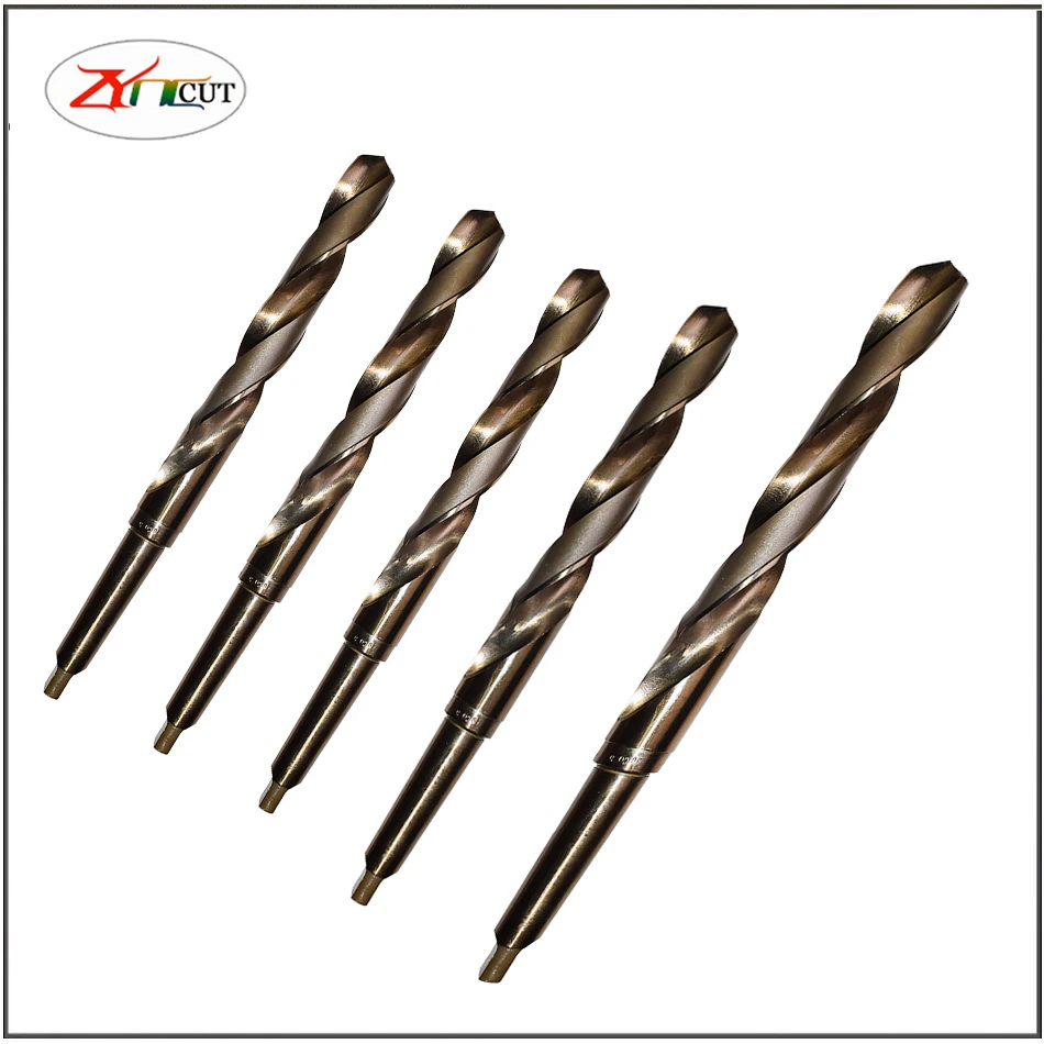 Imagem -04 - Cobalto Cone Shank Bit 12 15 20 30 40 50 60 mm Especial Taper Shank Broca para Aço Inoxidável Hss Estendido Taper Shank Bit M35