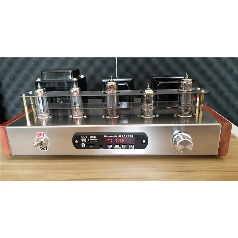 6N2 pushes 6P1 tube amplifier DIY kit, dual 6Z4 tube rectifier