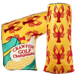 SHABIER Crawfish Golf Putter Cover Headcover for Blade Golf Putter Head Cover