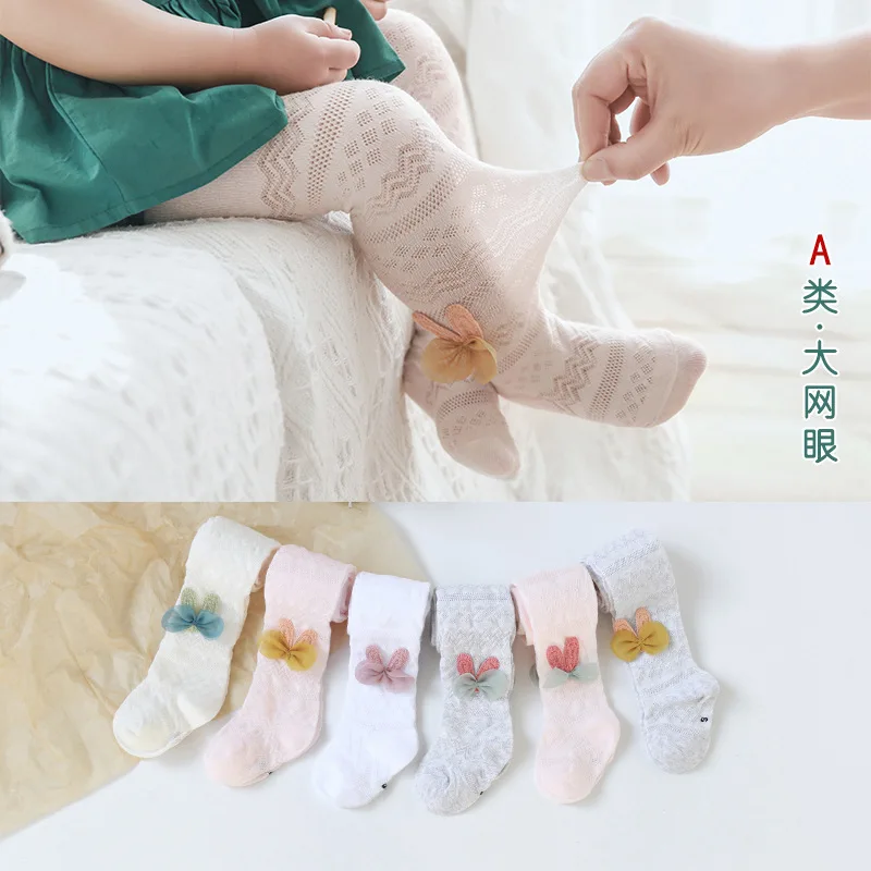 

Baby Infants Kids Toddlers Girls Boys Knee High Socks Tights Leg Warmer Ribbon Bow Solid Cotton Stretch Cute Lovely 0-3Y