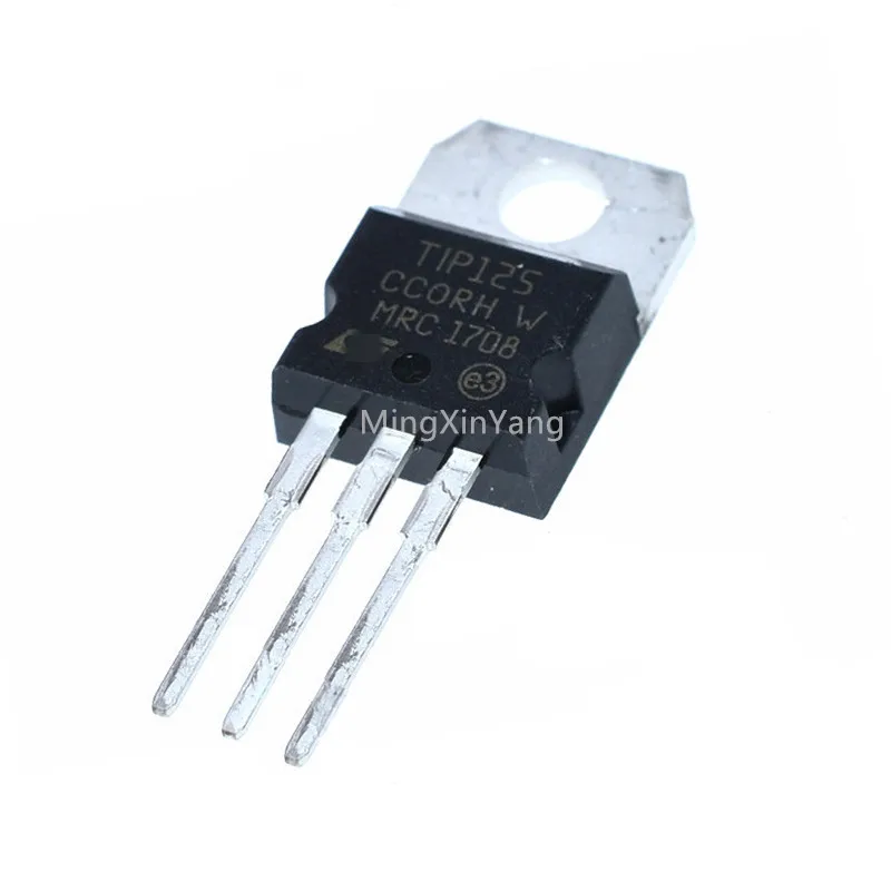 

10PCS TIP125 TO-220 5A/60V Darlington transistor, power transistor, TRIODE IC chip