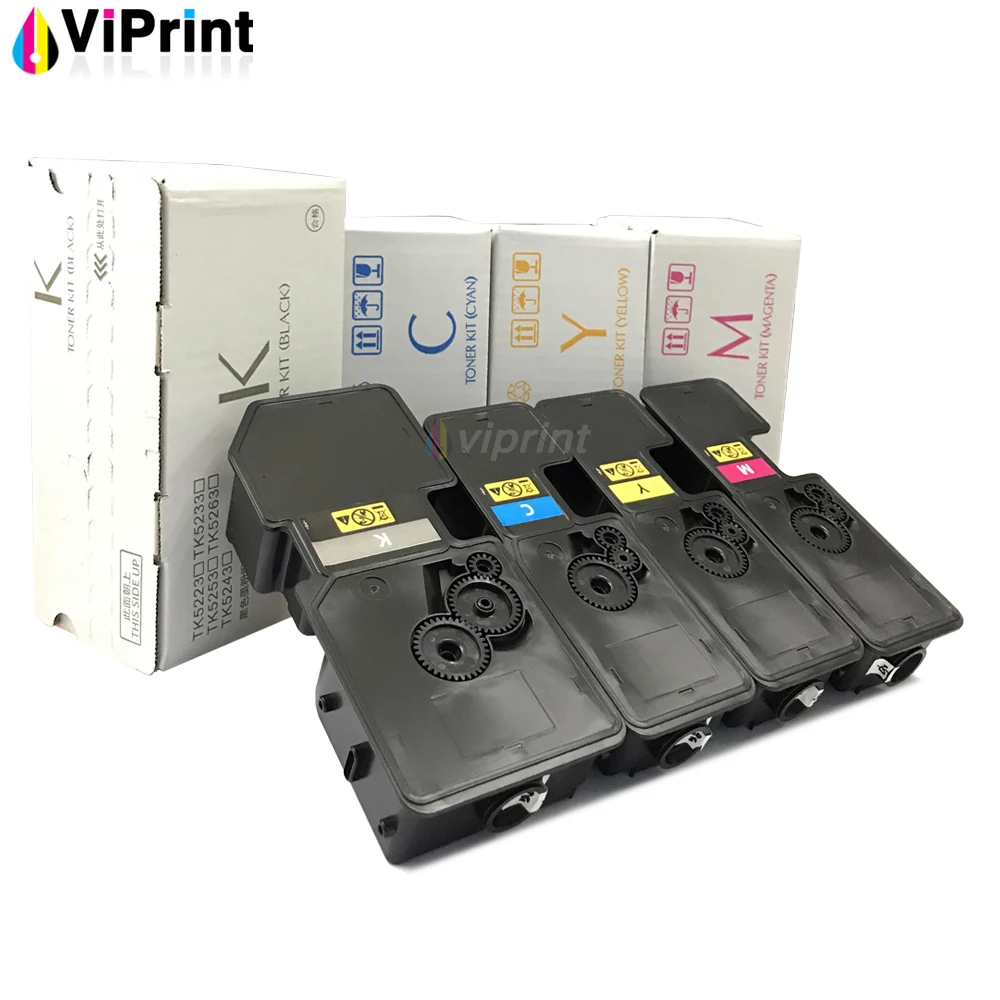 Compatible TK-5230 TK-5230K 5230C 5230M 5230Y Toner Cartridge For Kyocera ECOSYS M5521cdw P5021cdw P5021cdn M5521 P5021 Printer