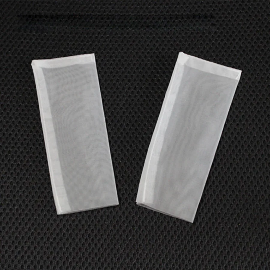 5pc s 25/45/90/120/160/190 micron 2.5x4.5 inch Nylon Mesh Rosin Press Tea Rosin Filter Bags for Heat Press Machine