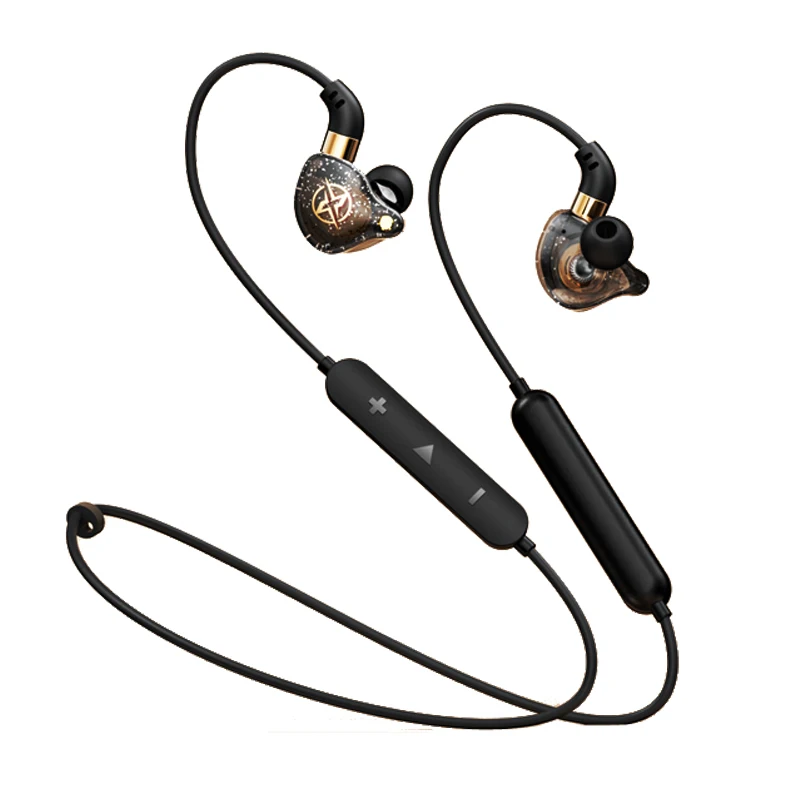 Draadloze Bluetooth-hoofdtelefoon Nekband Oortelefoon In-ear monitor met microfoon HIFI Bass Auriculares Hoge kwaliteit headset Sport - afbeelding 2