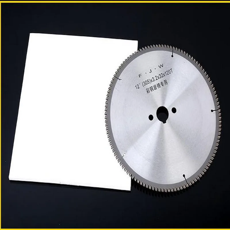 

On Sale Of 1pc High Quality 14“/16”*32*120z Tct Saw Blades For Sawing Thin Iron Core Materials As Color Steel Tile Rock Wool