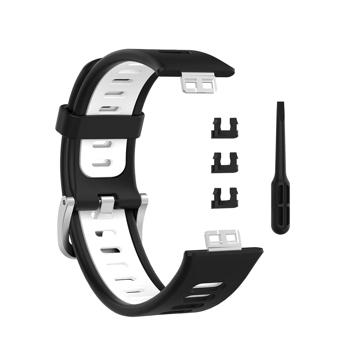 حزام ساعة من السيليكون لساعة Huawei Watch Fit ملحقات سوار الساعة الذكية الأصلية لسوار المعصم Huawei fit مع أداة