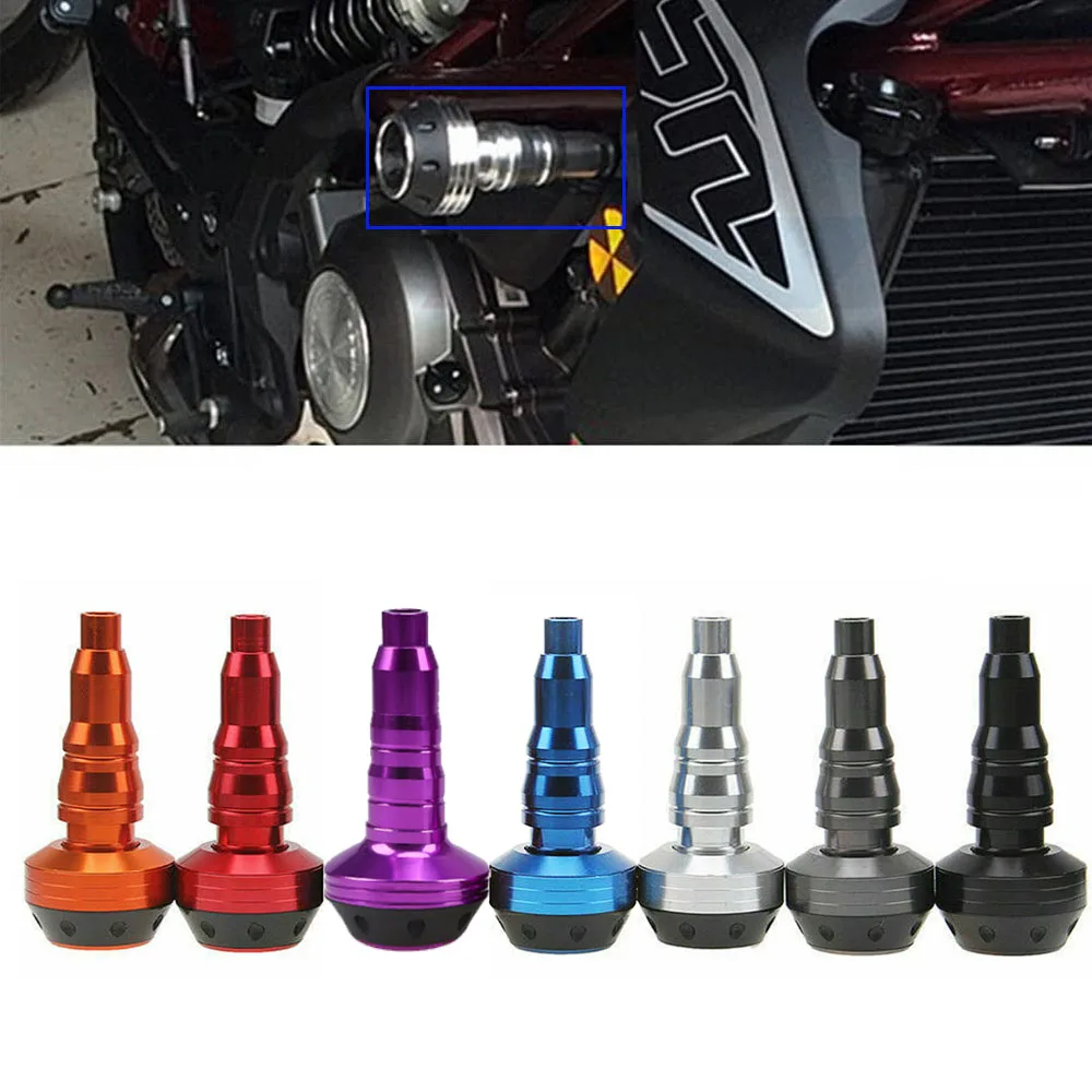 

Universal 10mm Motorcycle Frame Slider M10 Falling Crash Protector Rod Motorbike Anti-Falling Engine Protection Stick 1pc/2pcs