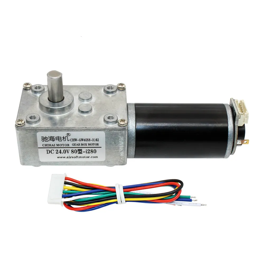 GW4058-31ZY Turbo Vortex DC Geared Motor with Magnetic Hall Encoder