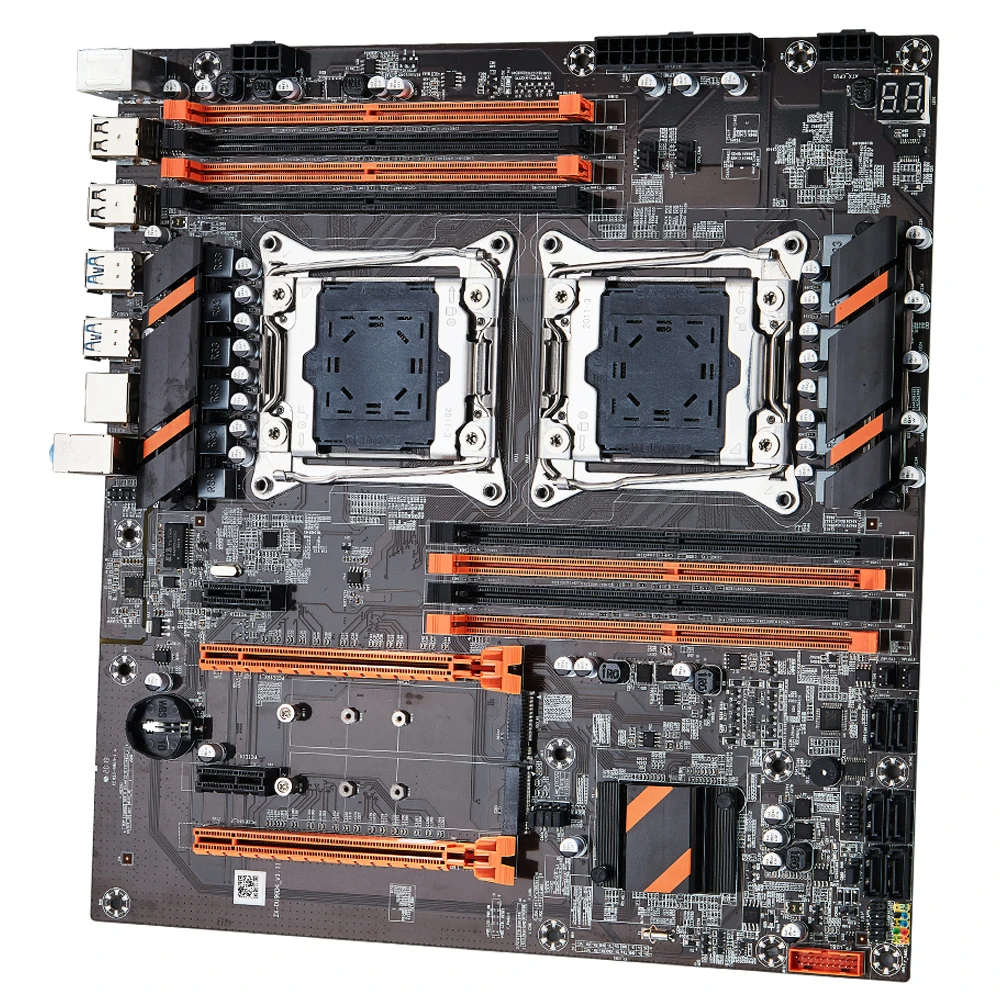 マザーボードx99デュアルCPU,M.2,m.2,SATA 3,v4,2011,usb3.0,sata3,E
