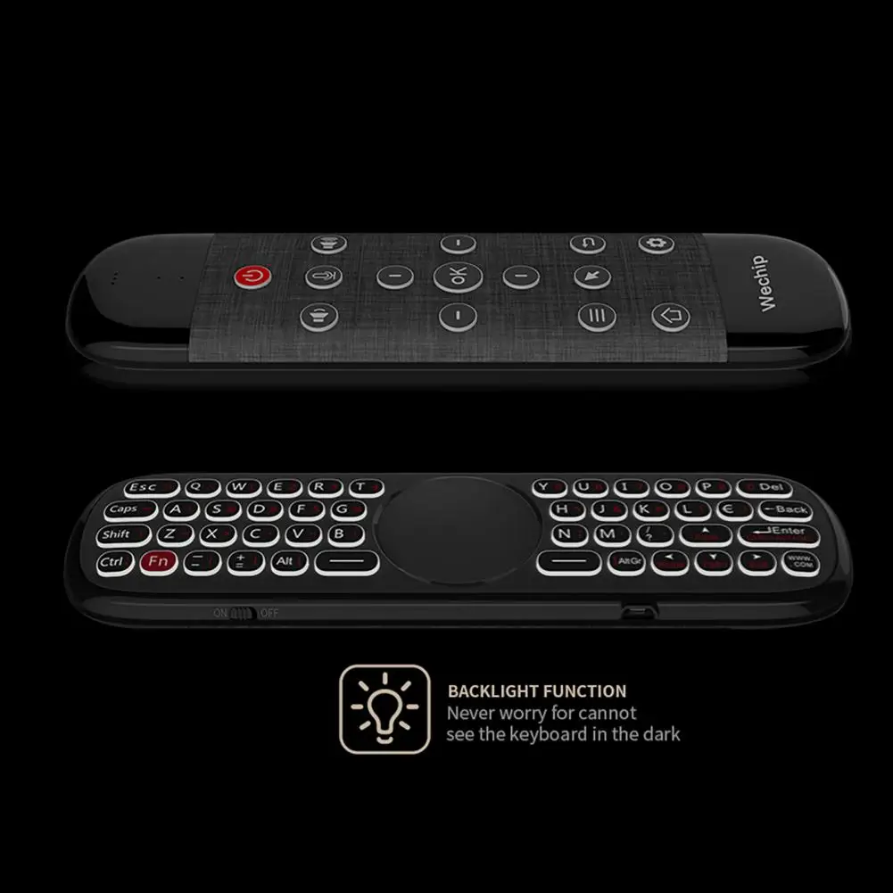 Imagem -06 - Wechip-controle Remoto de Voz sem Fio Mini Teclado Giroscópio Air Mouse Microfone 4g Adequado para Smart tv Box Mini pc