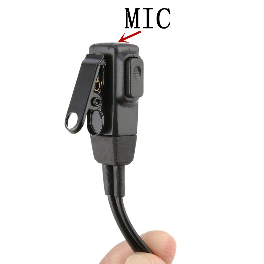 PTT Earhook Earpiece Headset Mic for Vertex Standard VX231 VX261 VX351 VX-417 VX-451 EVX-531 EVX-534 Radio walkie talkie