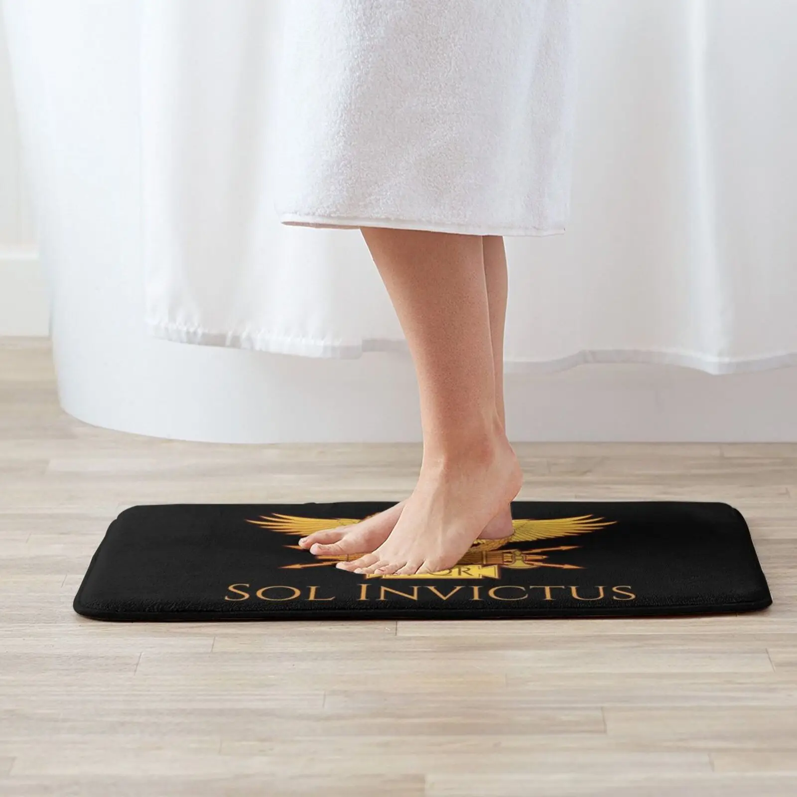 Sol Invictus - Ancient Spqr Eagle Standard Soft Cushion Home Carpet Door Mat Car Rug Spqr Roman History Roman Eagle Classical