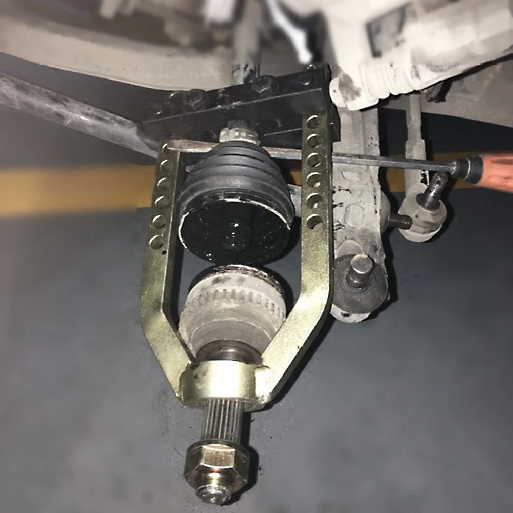 2025 Universal Car CV Joint Puller Transmission Drive Shaft Removal Tool Adjustable 9 Hole Ball Cage Separatorrator