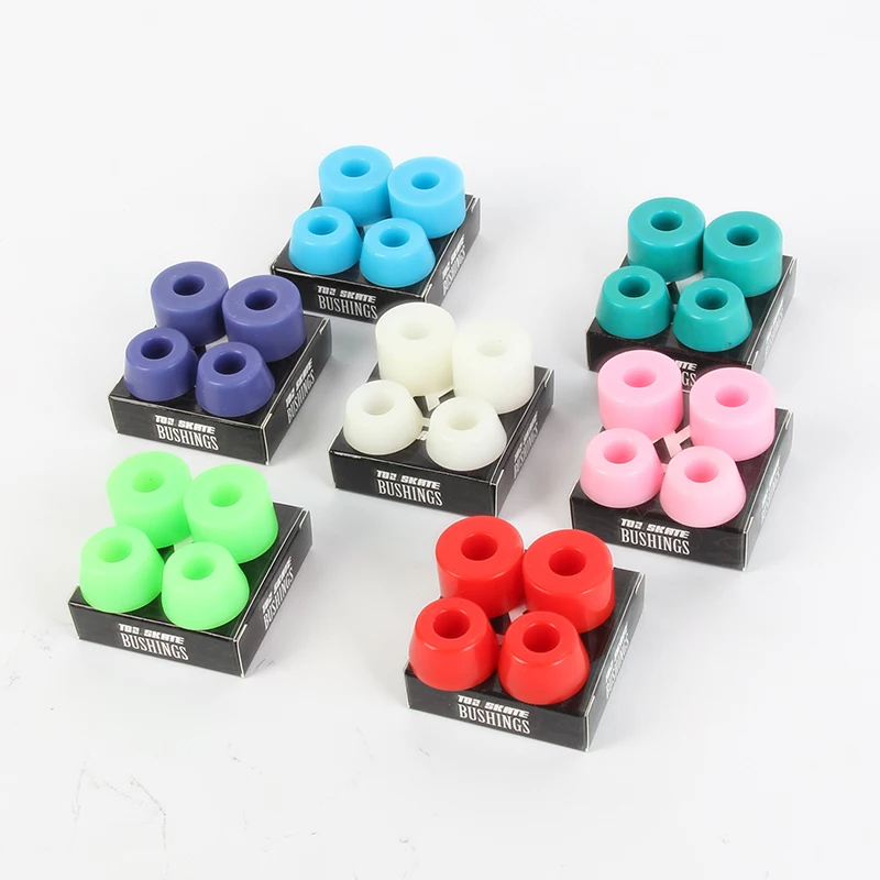 New Arrival Skateboard Bushing PU Cushion Dancing Longboard Skateboard Shockproof Accessories Truck Wheels Bushings Scooter