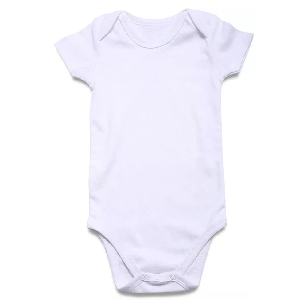 Baby Clothes 0-24 Months Summer Girls and Boys Onesie Short Sleeve Bodysuit Cotton Playsuit White Newborn Baby Romper