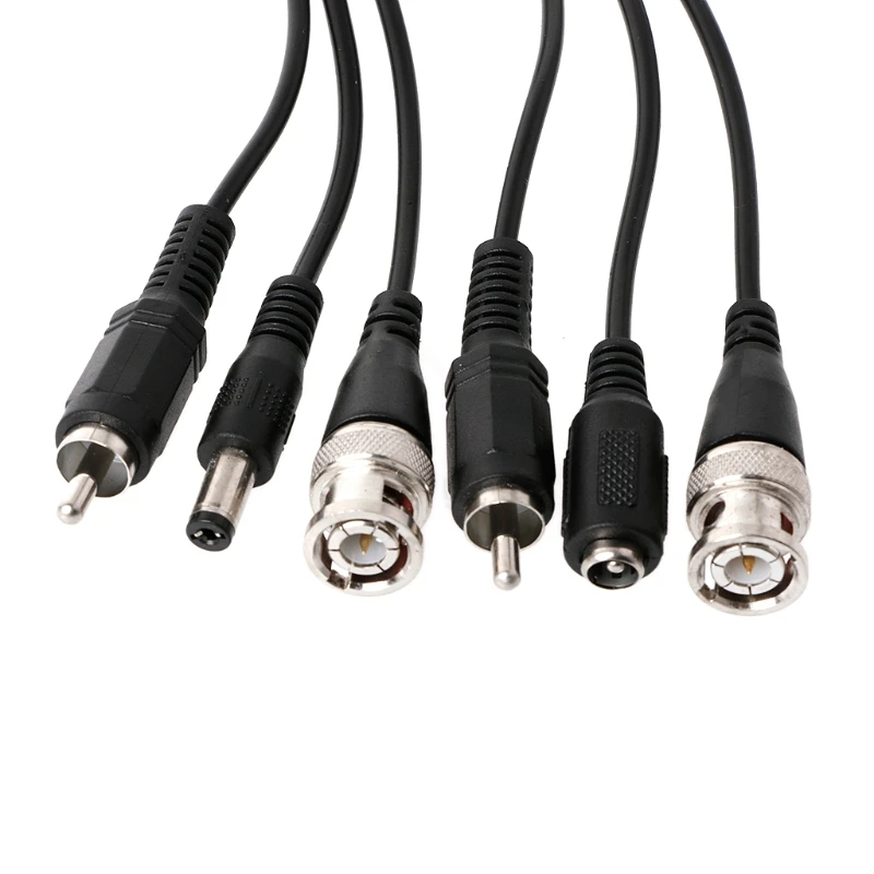 5 Pairs/lot High Definition BNC To RJ45 Passive Video Power + Audio Balun Transceiver for CCTV CCTV Security Camera