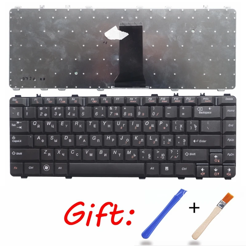 

RU Black New English Laptop keyboard For Lenovo B460E V460 V460A V460NE Y560A Y560AT Y560D T560DT Y560P Y460N Y460NE Y460C