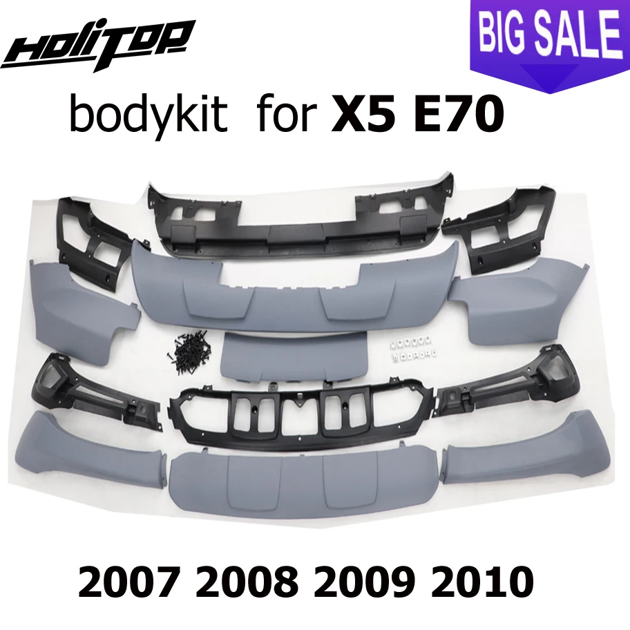 HOT bodykit body kit skid plate bumper for BMW X5 E70 2007 2008 2009 2010,slap-up brand new ABS,ISO9001 quality,promotion price