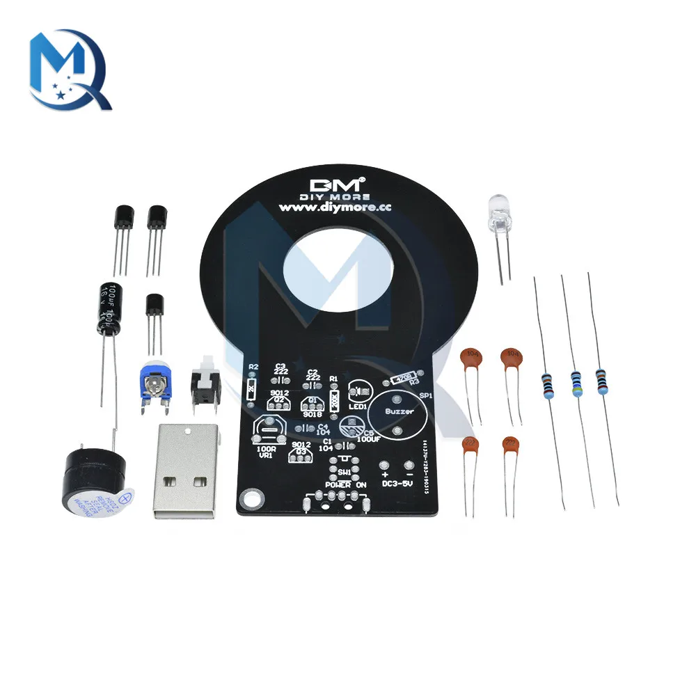 DC 3V-5V Metall Detektor Elektronische Teil DIY Kit Metall Detektor Finder Nicht-kontaktieren Sensor Modul