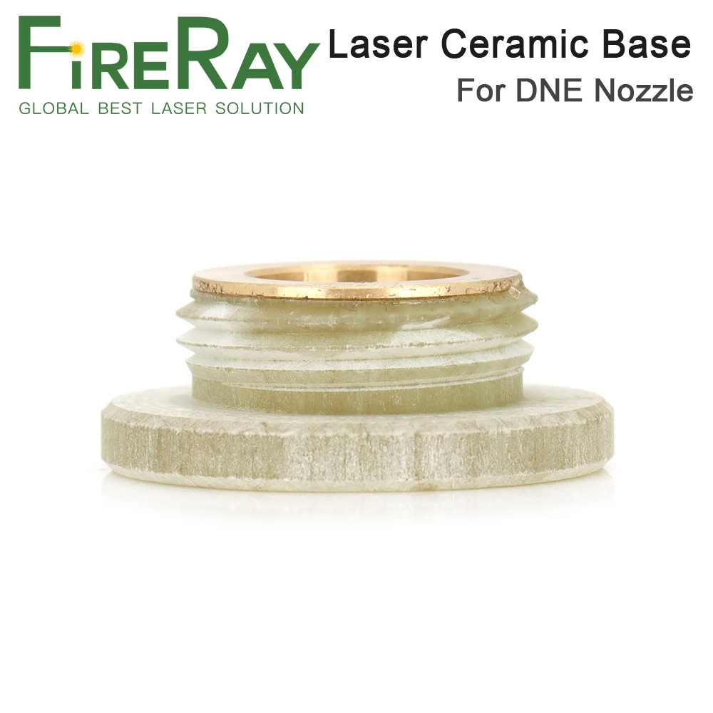 FireRay D26.6mm H14.5mm Laser Ceramic Base Part Imported DNE Insulation Ring Laser Head Ceramic Body for OEM DNE Laser Nozzle