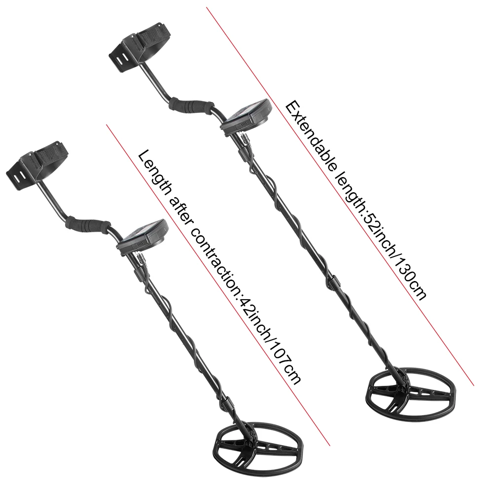 MT705 Professional Underground Metal Detector Waterproof Search Coil High Sensitivity Metal Detecting Tool Treasure Pinpointer