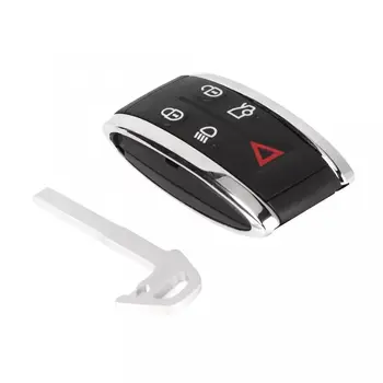 適用於捷豹 XF XF XFR XK XKR 2009-2013 的 5 鍵遙控車鑰匙,315/433MHz,ID46 7945 晶片,FCC 認證號碼:KR55WK49244,免鑰匙進入 8 最佳銷售 捷豹XKR - №8