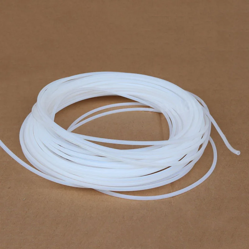 600V AWG S Type Translucent PTFE Tube PTFE Capillary Wall Thickness 0.25/0.3/0.4/0.5mm