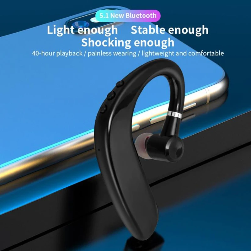 Original S109บลูทูธหูฟังตัดเสียงรบกวนไร้สายหูฟังสแตนด์บายยาวหูฟังพร้อมไมโครโฟนไดรฟ์ Callin