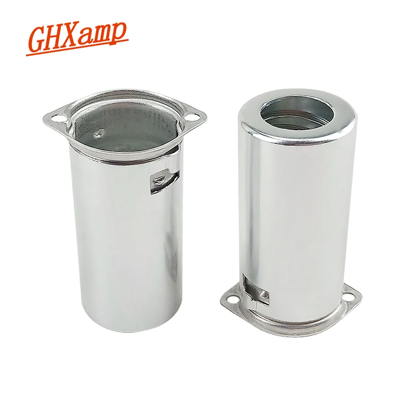 

GHXAMP 7 Pin Valve Cover Vacuum Tube Protective Case Aluminum Material For 6Z4 6AU4 EF94 6BH6 6K4 6J5 Valve Shield 2pcs