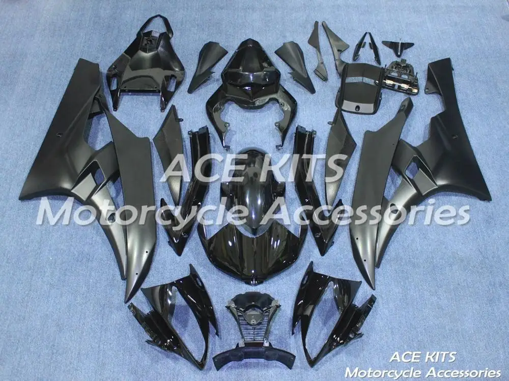 

Water transfer carbon fiber New ABS motorcycle Fairing For YAMAHA YZF-R6 06 07 YZF R6 2006-2007 ACE No.2388