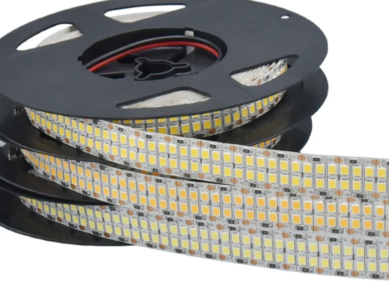 5M DC12V/24V LED Strip SMD 2835 480Leds/m diode tape Flexible PCB Led Light Strip  Warm White / Cold White