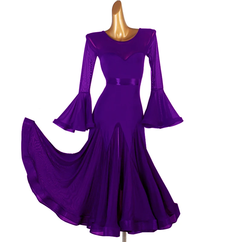 2020 ballroom dance competition dresses women standard dance dresses Spandex ballroom dance dresses standard Latin dress