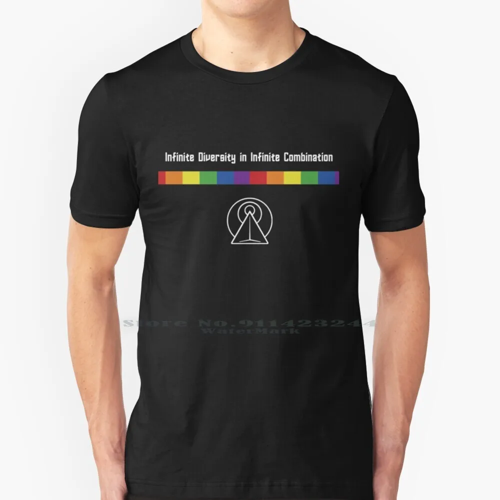 Infinite Pride In Infinite Diversity T Shirt Cotton 6XL Idic Infinite Diversity In Infinite Combination Star