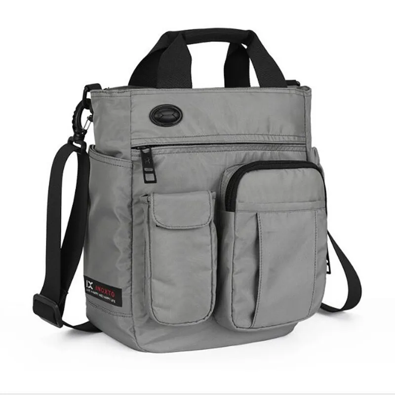 Tablet Shoulder Bag For Ipad Air Mini Pro 7.9"9.7"10.1"12" 10.5 12.9inch New Men Fashion Bags Travel Messenger Black Laptop Bags image 2