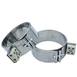 2pcs/Lot 220V 70-140mm ID Inside Dia. Mica Band Heater 50/60/70/80/90/100mm Height Element for Plastic Injection Machine