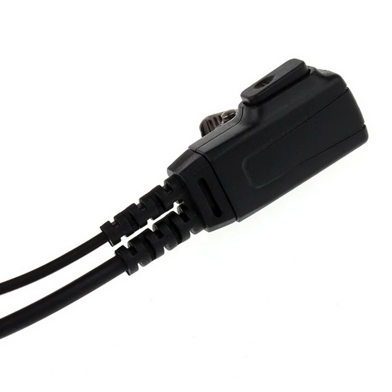 2 Pin PTT MIC Headset Covert Acoustic Tube In-ear Earpiece For Kenwood HYT WEIERWEI TK Motorola Baofeng UV-5R Radio Accessories