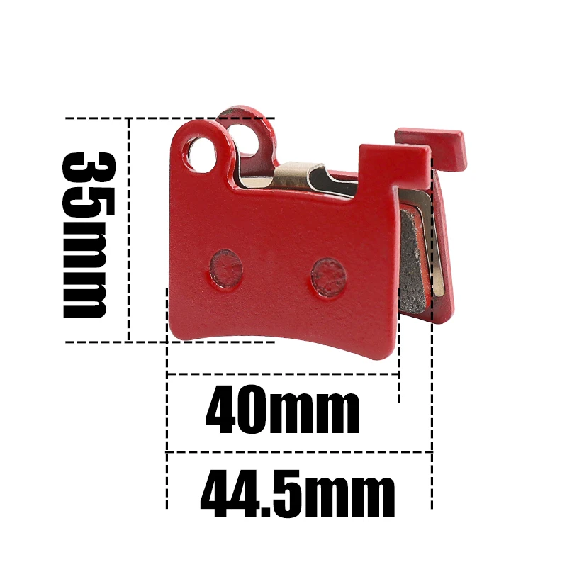 1-4 Pairs Electric Bicycle Disc Brake Pads Resin Semi-metal Mtb Bike  Disc Brake Pads for Elida Suzuki Folding Lithium Battery