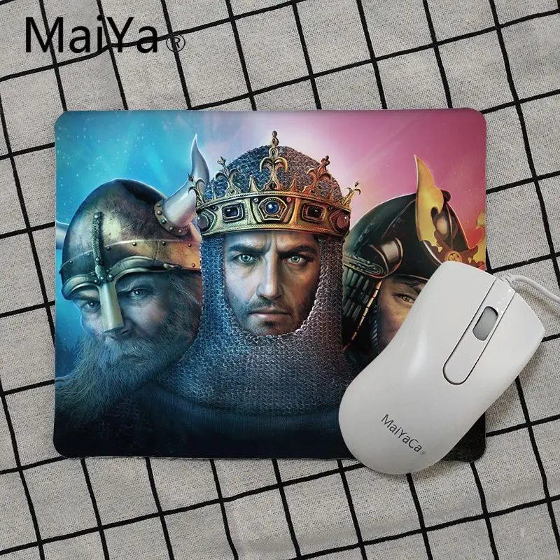 Maiya Top Quality Age of Empires DIY Design Pattern Game mousepad Top Selling Wholesale Gaming Pad mouse