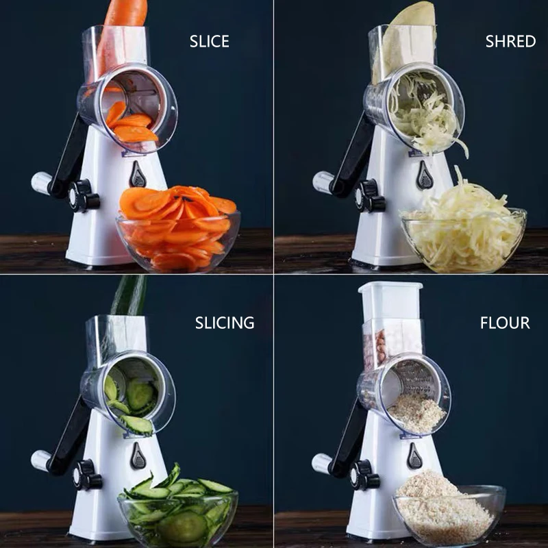 3 In 1 Vegetable Cutter Multifunctionlicer Fruit Peeler Potato Grater Chopper Kitchen Accessories Vegetable Slicer Kitchen Too